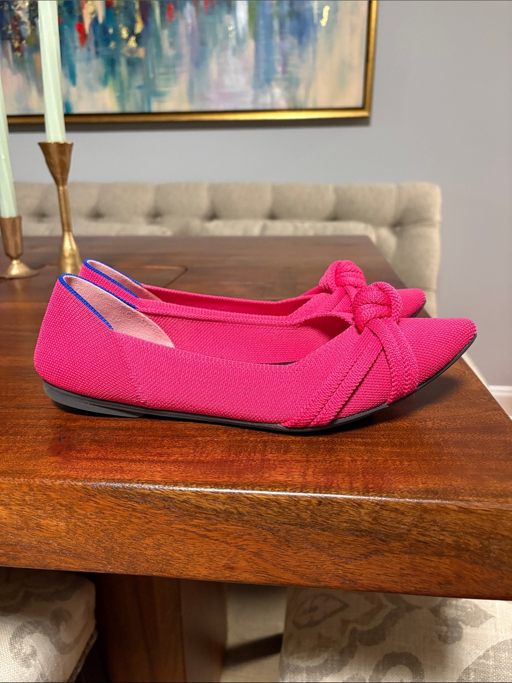 Pink Rothy Flats - Picture 4 of 7